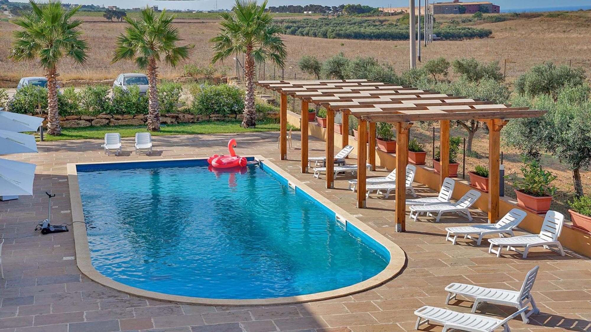 Hotel Donna Carmela Sede Unica A Sciacca Maragani エクステリア 写真